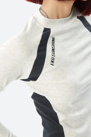 Stylish Work Outfits, Outfit Summer Ideas Sportswear Long Sleeve Top