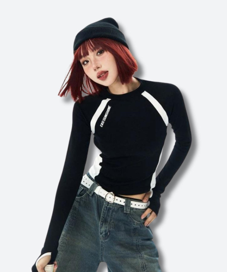 Stylish Work Outfits, Outfit Summer Ideas Sportswear Long Sleeve Top Stylish Work Outfits, Outfit Summer Ideas Sportswear Long Sleeve Top