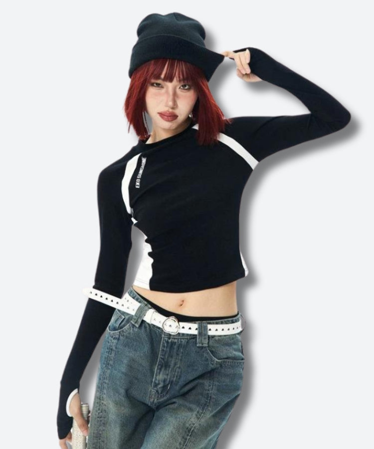 Stylish Work Outfits, Outfit Summer Ideas Sportswear Long Sleeve Top Stylish Work Outfits, Outfit Summer Ideas Sportswear Long Sleeve Top