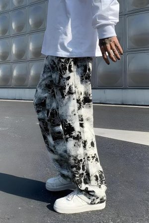 Stylish Work Outfits, Outfit Summer Ideas Spray Paint Straight Leg Jeans