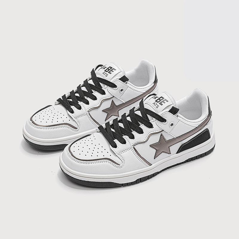 Stylish Work Outfits, Outfit Summer Ideas Star Embroidered Multicolor Sneakers Stylish Work Outfits, Outfit Summer Ideas Star Embroidered Multicolor Sneakers