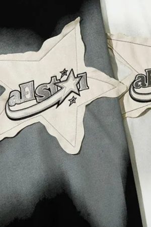 Stylish Work Outfits, Outfit Summer Ideas Star Patch Tee