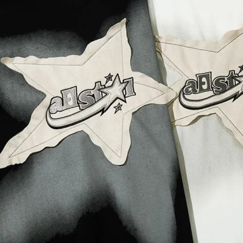 Stylish Work Outfits, Outfit Summer Ideas Star Patch Tee Stylish Work Outfits, Outfit Summer Ideas Star Patch Tee