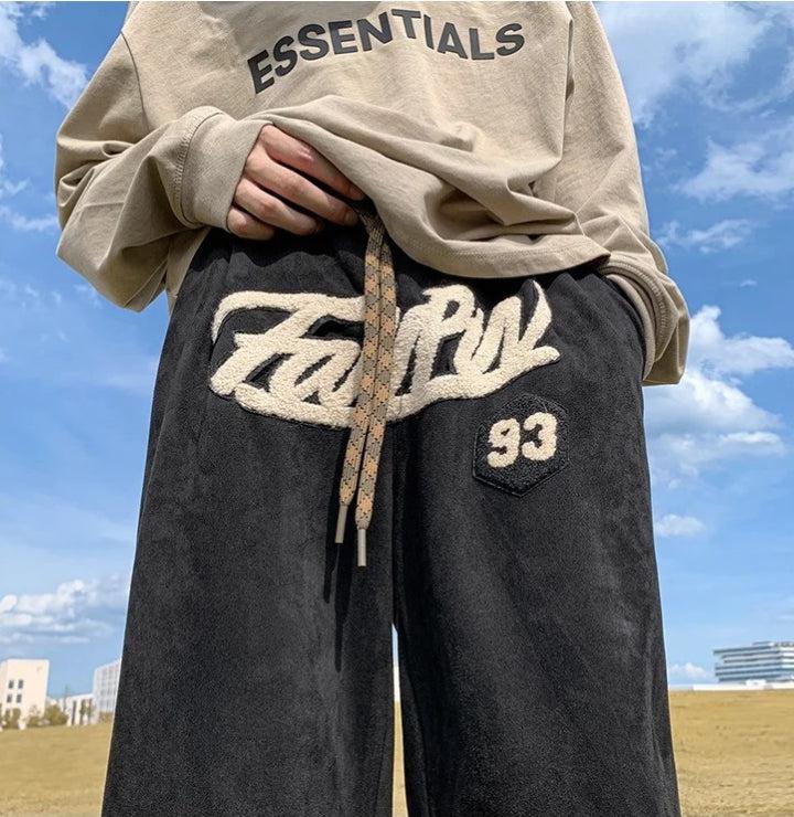 Stylish Work Outfits, Outfit Summer Ideas Star Patchwork Wide Leg Sweatpants Stylish Work Outfits, Outfit Summer Ideas Star Patchwork Wide Leg Sweatpants