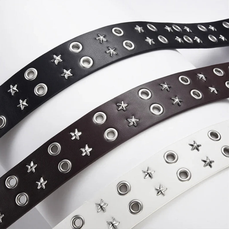 Stylish Work Outfits, Outfit Summer Ideas Star Studded Belt with Chain