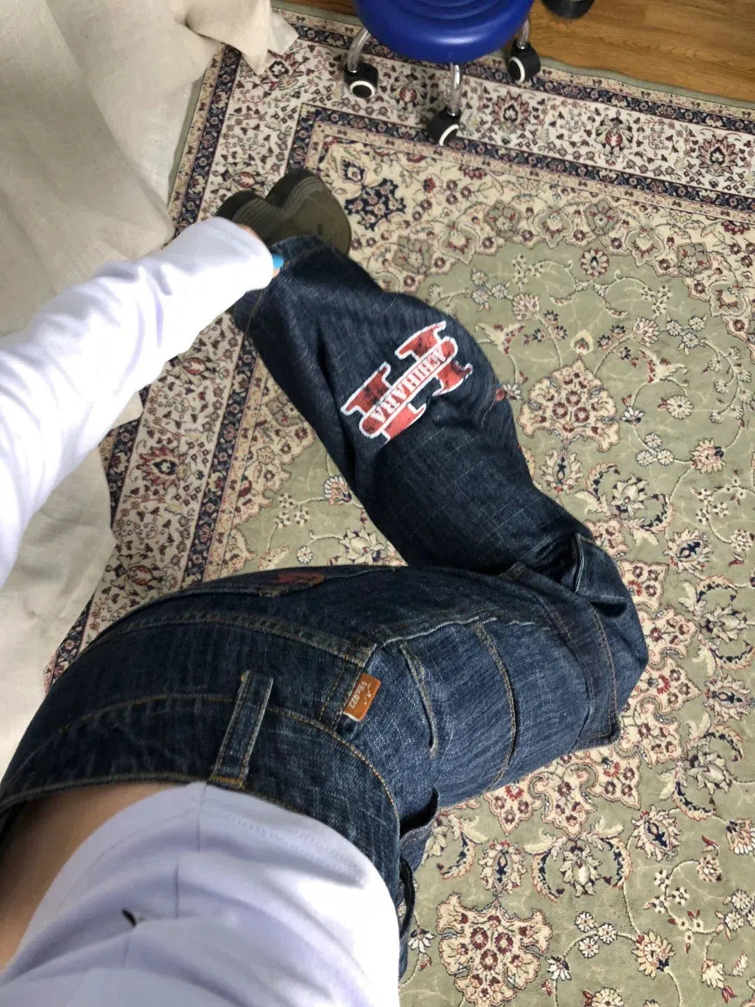 Stylish Work Outfits, Outfit Summer Ideas Sticker Cargo Jeans Stylish Work Outfits, Outfit Summer Ideas Sticker Cargo Jeans