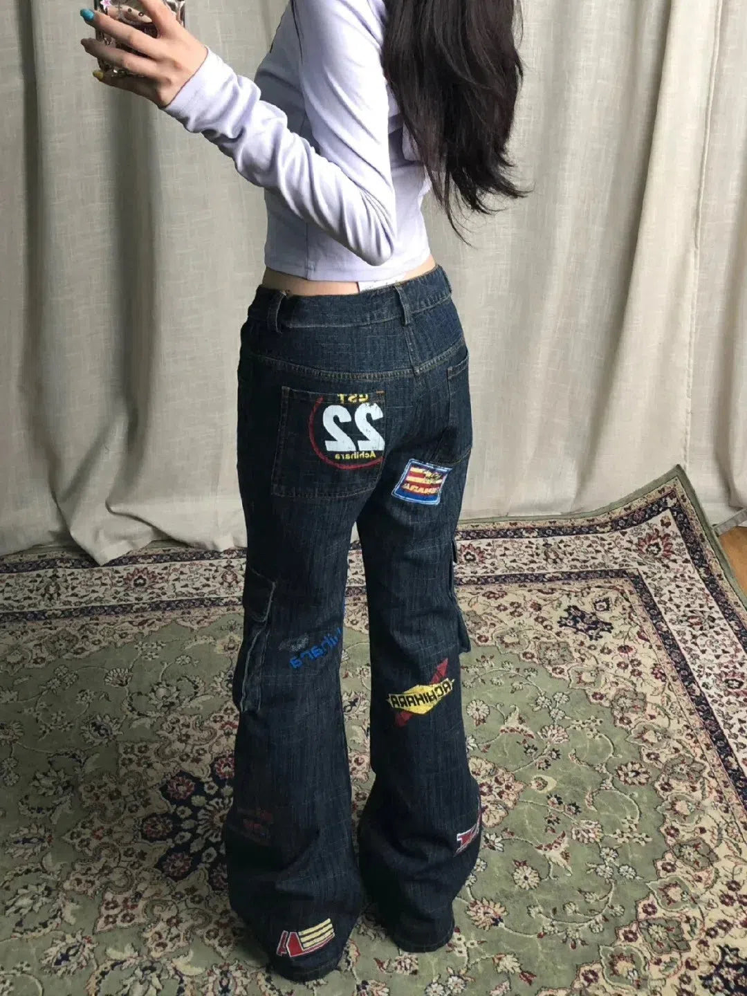 Stylish Work Outfits, Outfit Summer Ideas Sticker Cargo Jeans
