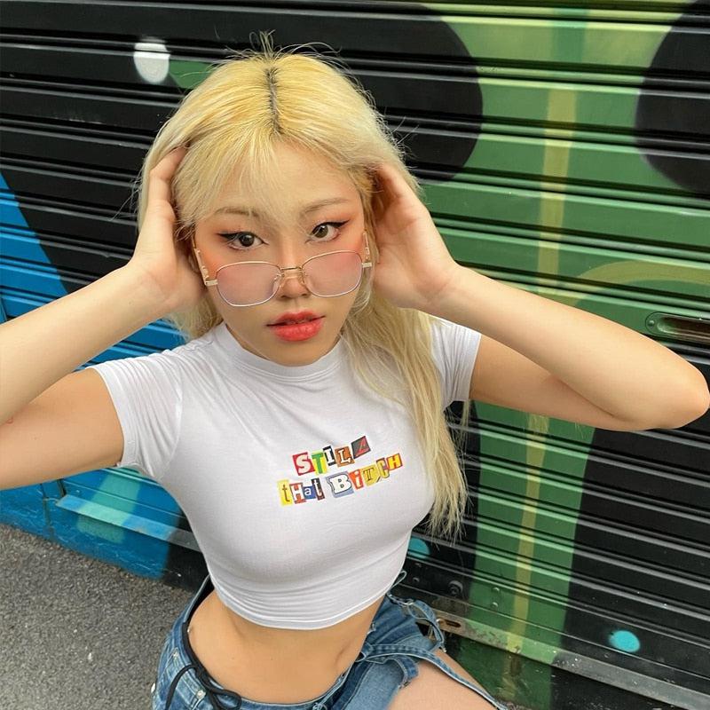 Stylish Work Outfits, Outfit Summer Ideas Still That B*tch Crop Top Stylish Work Outfits, Outfit Summer Ideas Still That B*tch Crop Top