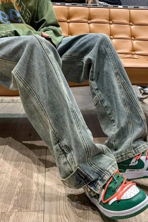 Stylish Work Outfits, Outfit Summer Ideas Straight Leg Baggy Jeans