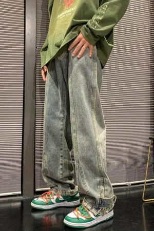 Stylish Work Outfits, Outfit Summer Ideas Straight Leg Baggy Jeans