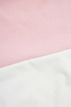 Stylish Work Outfits, Outfit Summer Ideas Striped Half Zip-Up Jersey Top