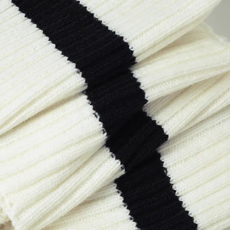 Stylish Work Outfits, Outfit Summer Ideas Striped Knitted Crop Top Stylish Work Outfits, Outfit Summer Ideas Striped Knitted Crop Top