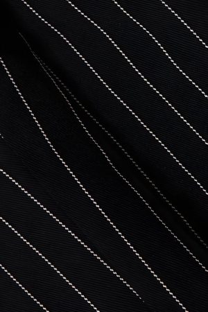 Stylish Work Outfits, Outfit Summer Ideas Striped Lace Trim Corset Top