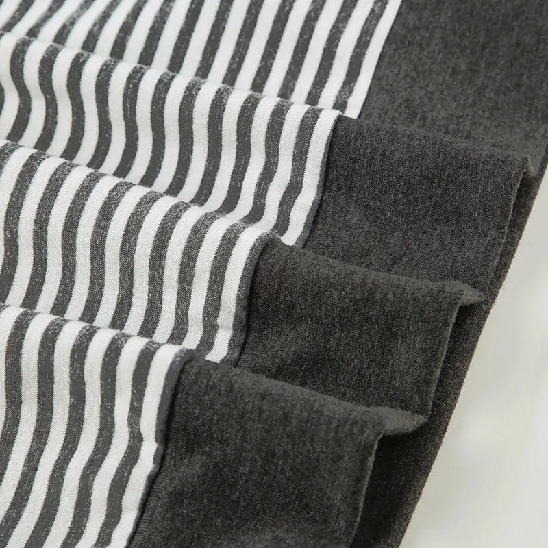 Stylish Work Outfits, Outfit Summer Ideas Striped Neck Tie Top Stylish Work Outfits, Outfit Summer Ideas Striped Neck Tie Top