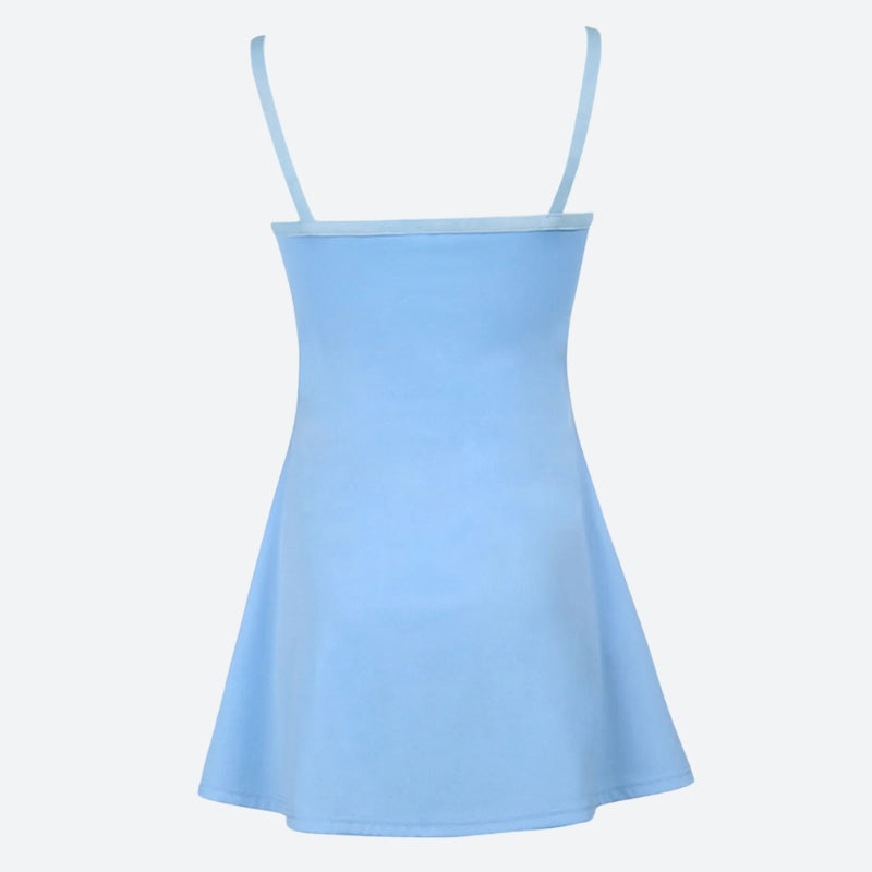 Stylish Work Outfits, Outfit Summer Ideas Striped Patch Satin Mini Dress Stylish Work Outfits, Outfit Summer Ideas Striped Patch Satin Mini Dress