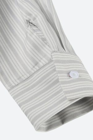 Stylish Work Outfits, Outfit Summer Ideas Striped Slim Fit Shirt