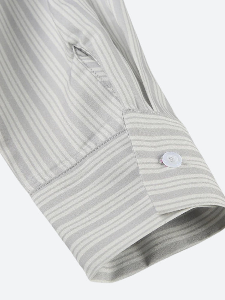 Stylish Work Outfits, Outfit Summer Ideas Striped Slim Fit Shirt Stylish Work Outfits, Outfit Summer Ideas Striped Slim Fit Shirt