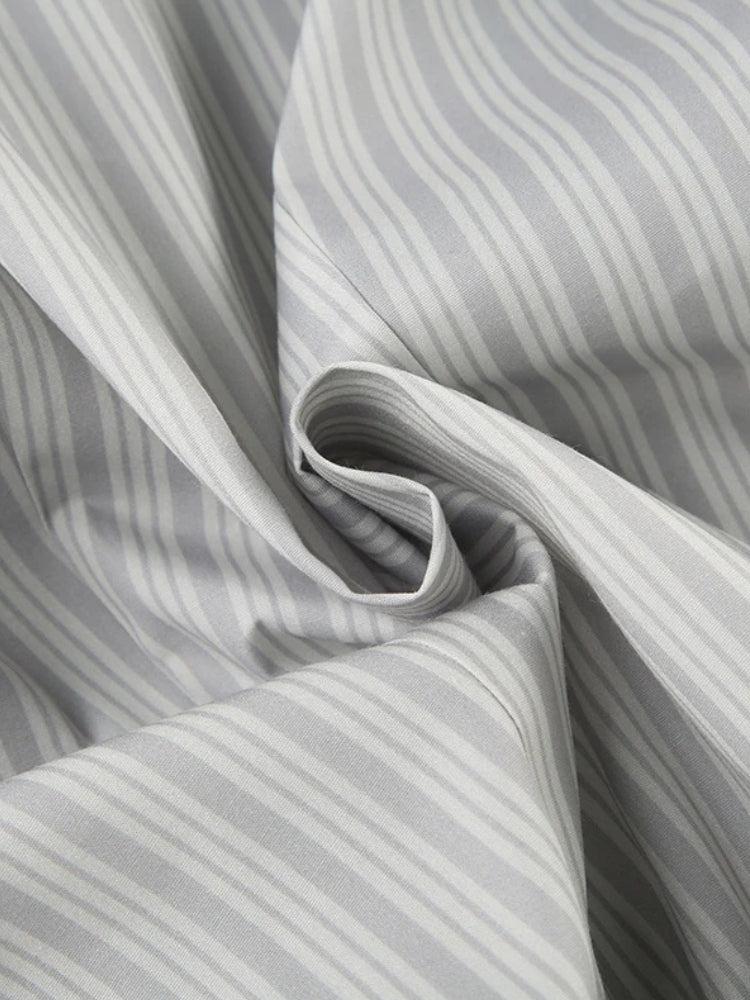 Stylish Work Outfits, Outfit Summer Ideas Striped Slim Fit Shirt Stylish Work Outfits, Outfit Summer Ideas Striped Slim Fit Shirt