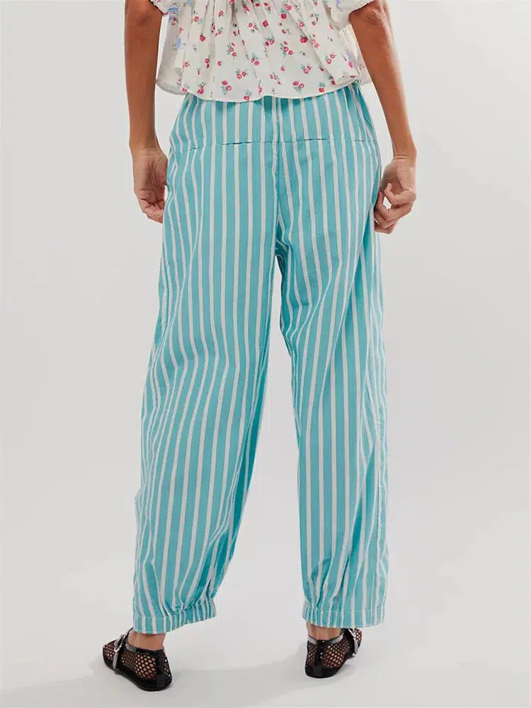 Stylish Work Outfits, Outfit Summer Ideas Striped Sweatpants Stylish Work Outfits, Outfit Summer Ideas Striped Sweatpants