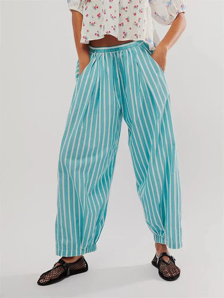 Stylish Work Outfits, Outfit Summer Ideas Striped Sweatpants Stylish Work Outfits, Outfit Summer Ideas Striped Sweatpants