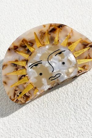 Stylish Work Outfits, Outfit Summer Ideas Sun & Stars Hair Claws