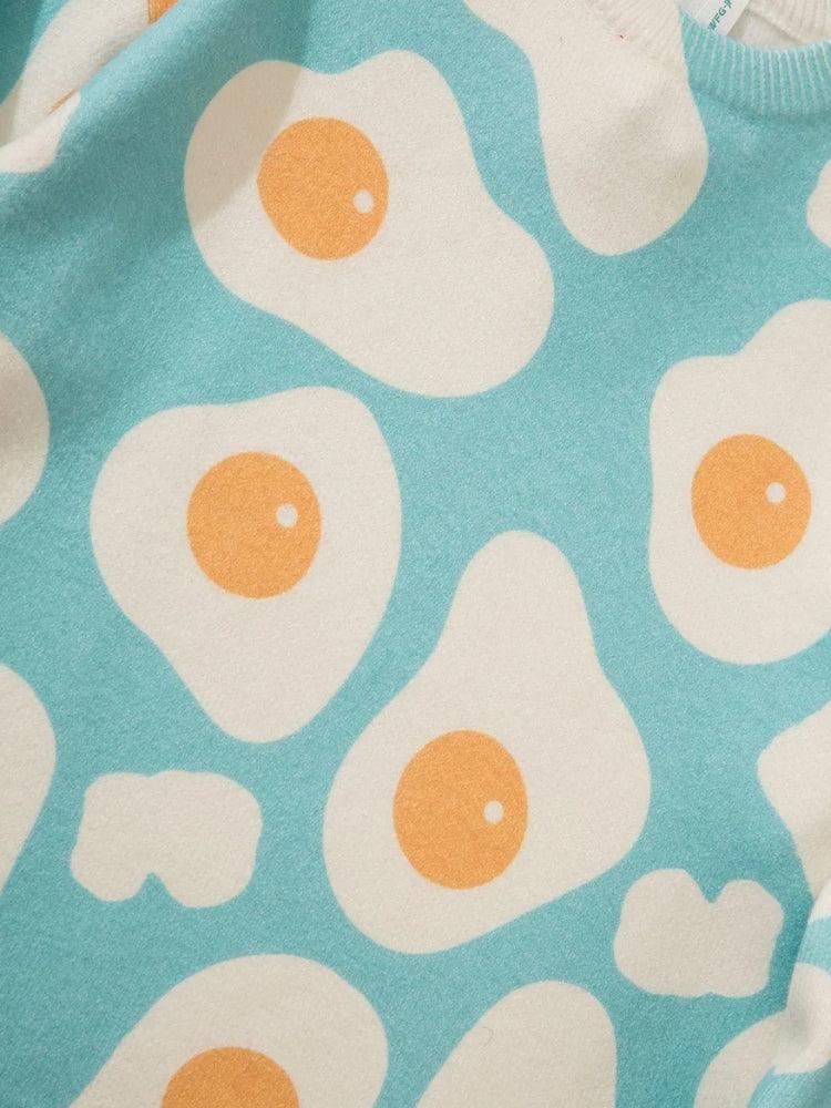 Stylish Work Outfits, Outfit Summer Ideas Sunny Side-Up Egg Sweater Stylish Work Outfits, Outfit Summer Ideas Sunny Side-Up Egg Sweater