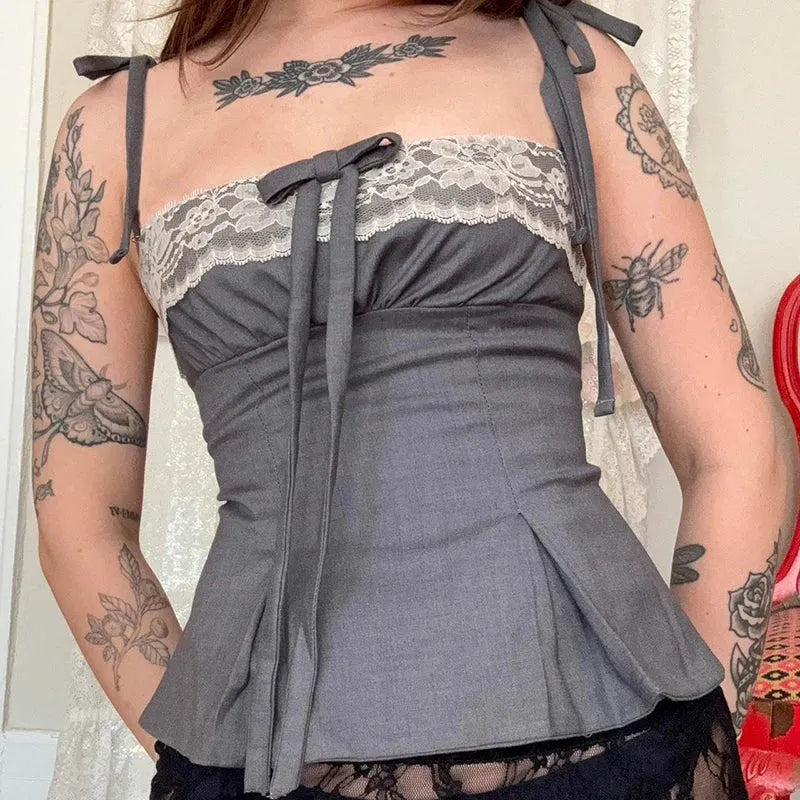 Stylish Work Outfits, Outfit Summer Ideas Tailored Corset Top Stylish Work Outfits, Outfit Summer Ideas Tailored Corset Top