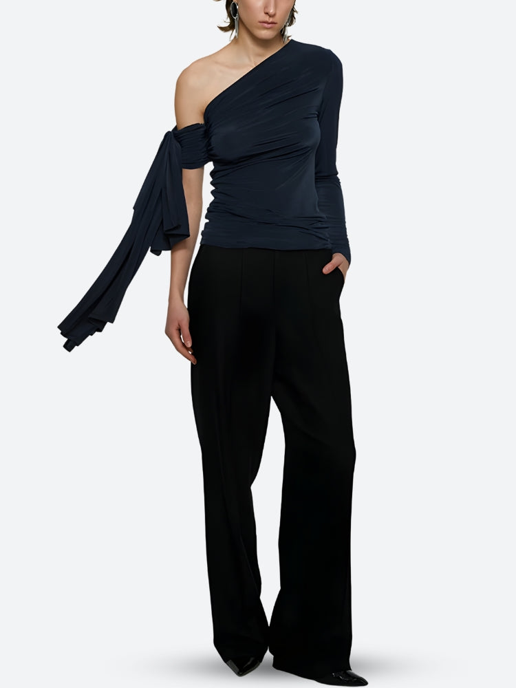 Stylish Work Outfits, Outfit Summer Ideas Tie Shoulder Top