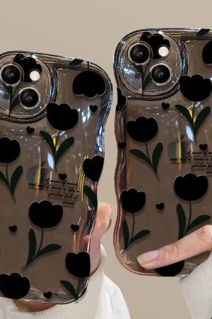 Stylish Work Outfits, Outfit Summer Ideas Tulip Bubble Clear Phone Case
