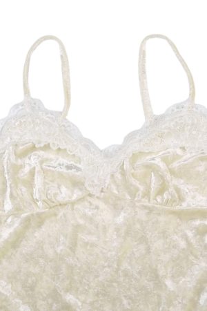 Stylish Work Outfits, Outfit Summer Ideas Velvet Cami Top