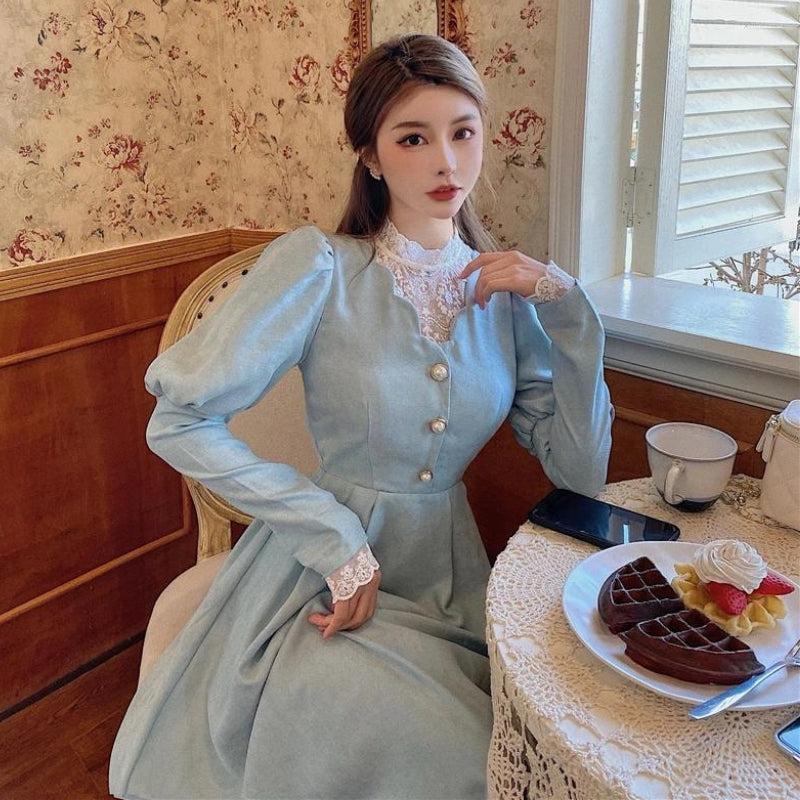 Stylish Work Outfits, Outfit Summer Ideas Vintage Balloon Sleeve Maxi Dress Stylish Work Outfits, Outfit Summer Ideas Vintage Balloon Sleeve Maxi Dress