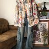 Stylish Work Outfits, Outfit Summer Ideas Vintage Cartoon Oversized Shirt