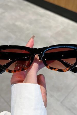 Stylish Work Outfits, Outfit Summer Ideas Vintage Cat Eye Sunglasses