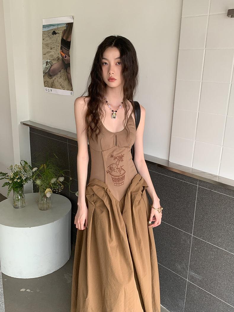 Stylish Work Outfits, Outfit Summer Ideas Vintage Corset Maxi Dress Stylish Work Outfits, Outfit Summer Ideas Vintage Corset Maxi Dress