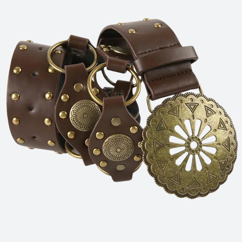 Stylish Work Outfits, Outfit Summer Ideas Vintage Ethnic Designed Buckle Belt Stylish Work Outfits, Outfit Summer Ideas Vintage Ethnic Designed Buckle Belt