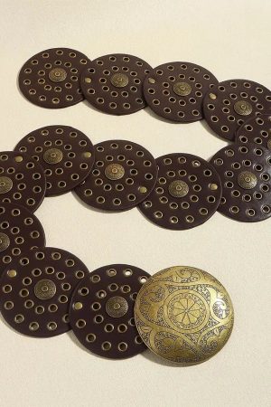 Stylish Work Outfits, Outfit Summer Ideas Vintage Ethnic Floral Buckle Belt