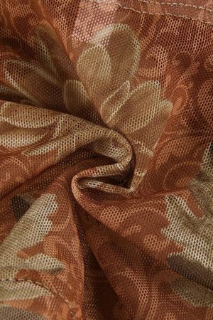 Stylish Work Outfits, Outfit Summer Ideas Vintage Floral Crop Top