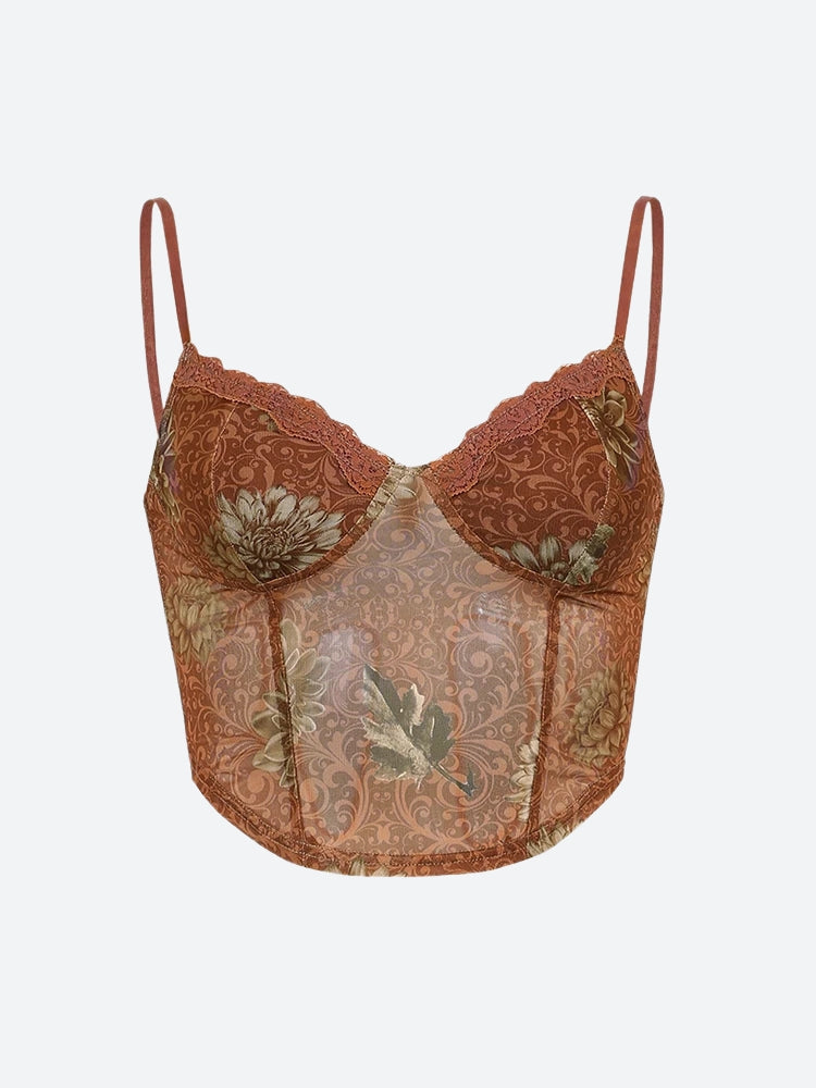 Stylish Work Outfits, Outfit Summer Ideas Vintage Floral Crop Top Stylish Work Outfits, Outfit Summer Ideas Vintage Floral Crop Top