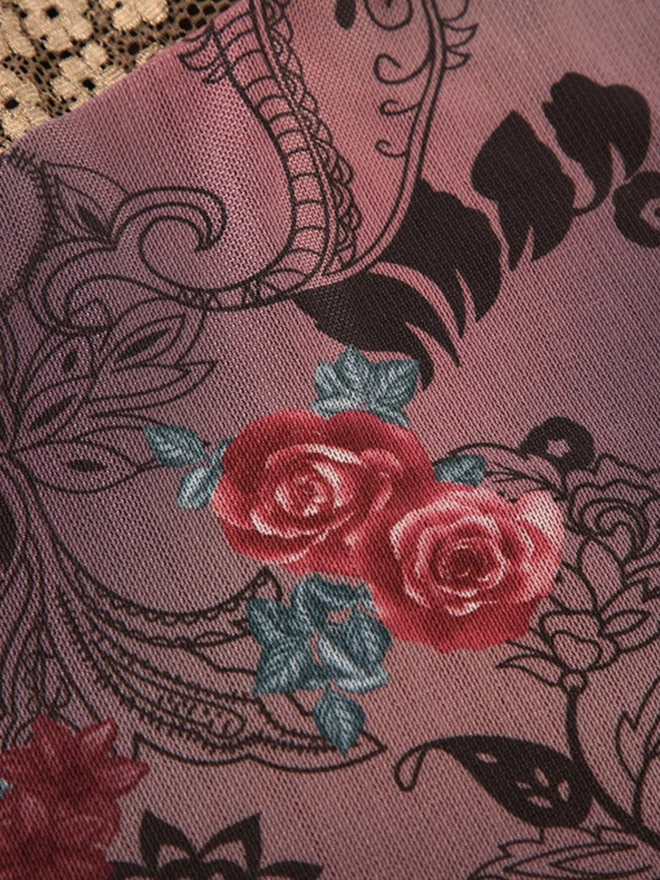 Stylish Work Outfits, Outfit Summer Ideas Vintage Floral Lace Trim Top Stylish Work Outfits, Outfit Summer Ideas Vintage Floral Lace Trim Top