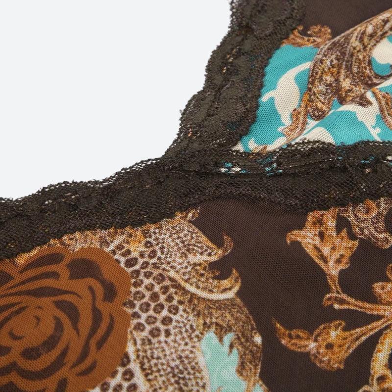 Stylish Work Outfits, Outfit Summer Ideas Vintage Mesh Top Stylish Work Outfits, Outfit Summer Ideas Vintage Mesh Top