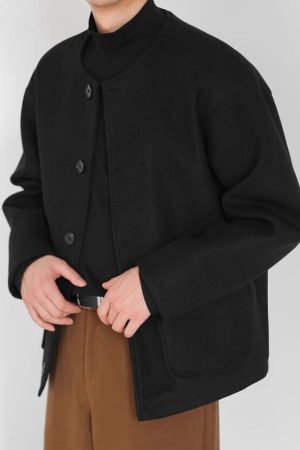 Stylish Work Outfits, Outfit Summer Ideas Vintage O-Neck Jacket