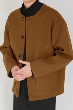 Stylish Work Outfits, Outfit Summer Ideas Vintage O-Neck Jacket