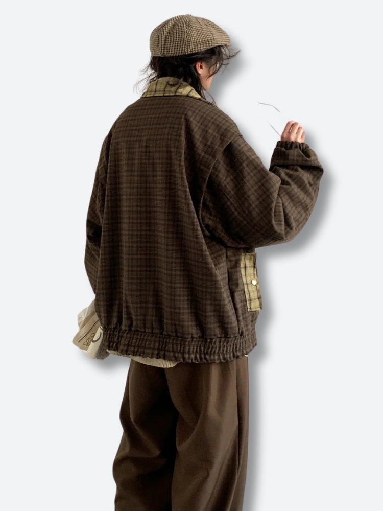 Stylish Work Outfits, Outfit Summer Ideas Vintage Plaid Jacket Stylish Work Outfits, Outfit Summer Ideas Vintage Plaid Jacket