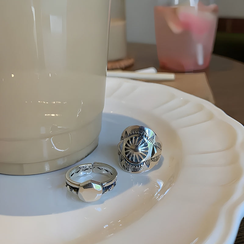 Stylish Work Outfits, Outfit Summer Ideas Vintage Ring Set Stylish Work Outfits, Outfit Summer Ideas Vintage Ring Set