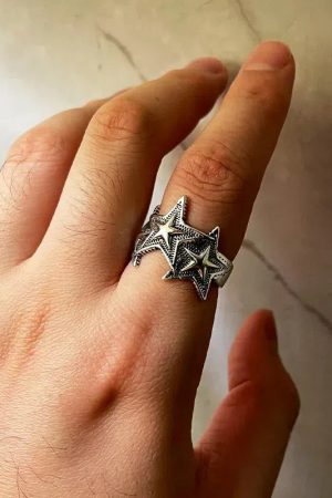 Stylish Work Outfits, Outfit Summer Ideas Vintage Star Ring