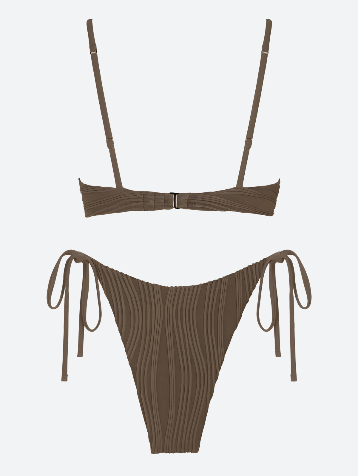 Stylish Work Outfits, Outfit Summer Ideas Wavy Striped Wired Cup Bikini Set Stylish Work Outfits, Outfit Summer Ideas Wavy Striped Wired Cup Bikini Set