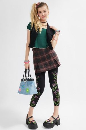 Stylish Work Outfits, Outfit Summer Ideas Weirdcore Belted Denim Handbag