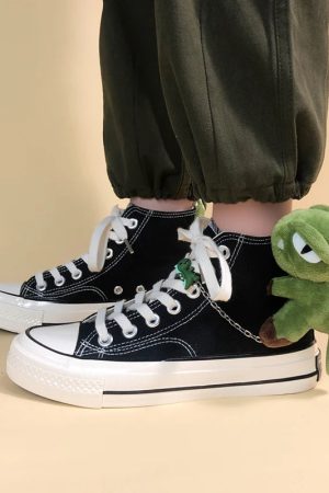 Stylish Work Outfits, Outfit Summer Ideas Weirdcore Dinosaur Canvas Shoes
