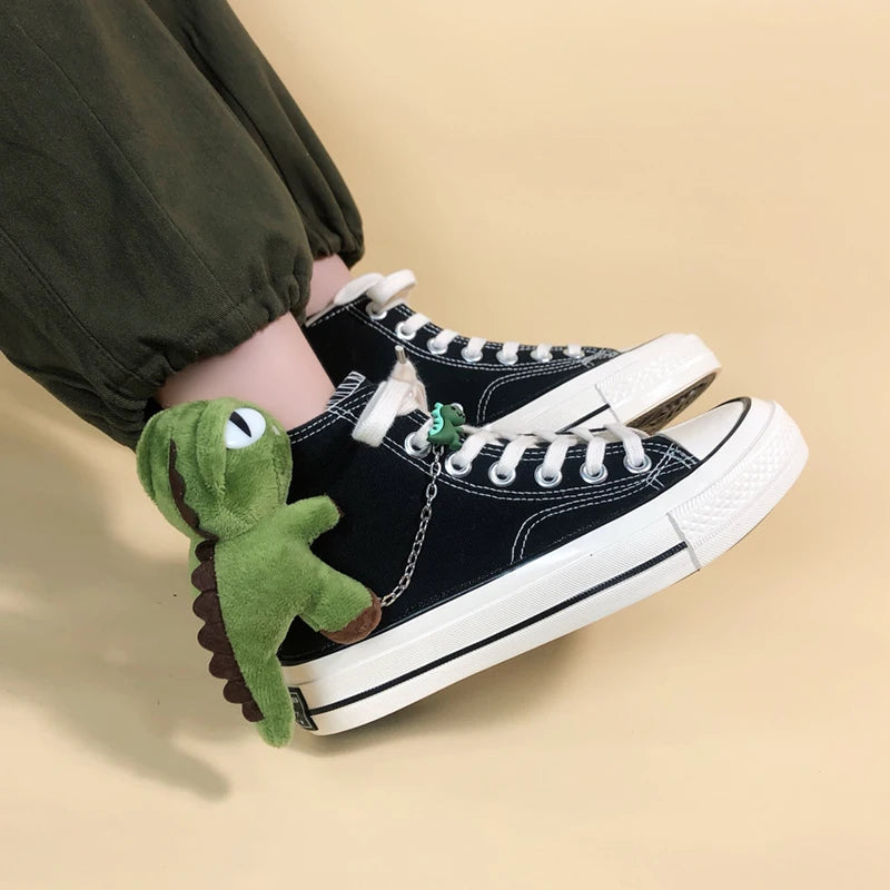 Stylish Work Outfits, Outfit Summer Ideas Weirdcore Dinosaur Canvas Shoes Stylish Work Outfits, Outfit Summer Ideas Weirdcore Dinosaur Canvas Shoes