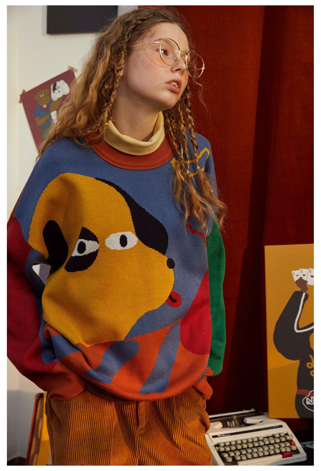 Stylish Work Outfits, Outfit Summer Ideas Weirdcore Dog Sweater Stylish Work Outfits, Outfit Summer Ideas Weirdcore Dog Sweater